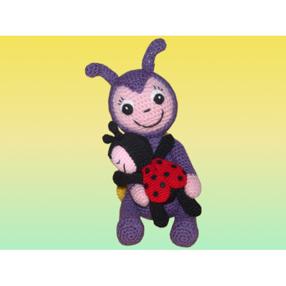 Häkelanleitung - Amigurumi Josie, der Marienkäfer